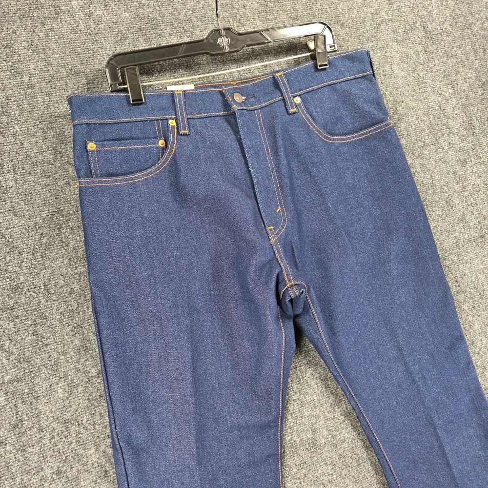 Levi's 517 Bootcut Jeans Mens 36x30‎ Blue Denim Cotton Blend Casual Cowboy